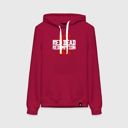 Женская толстовка-худи RDR II / Маджента – фото 1