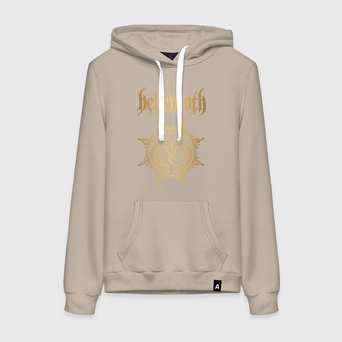 Женская толстовка-худи Behemoth: Demonica / Миндальный – фото 1