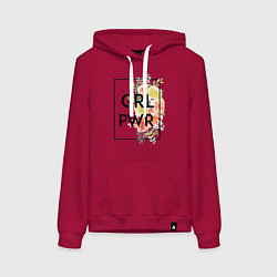 Женская толстовка-худи GRL PWR