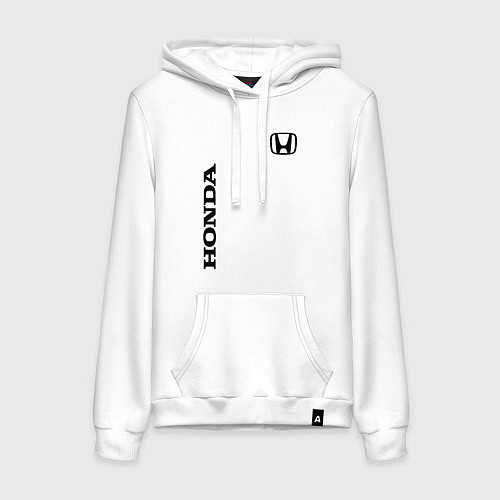 Женская толстовка-худи HONDA / Белый – фото 1