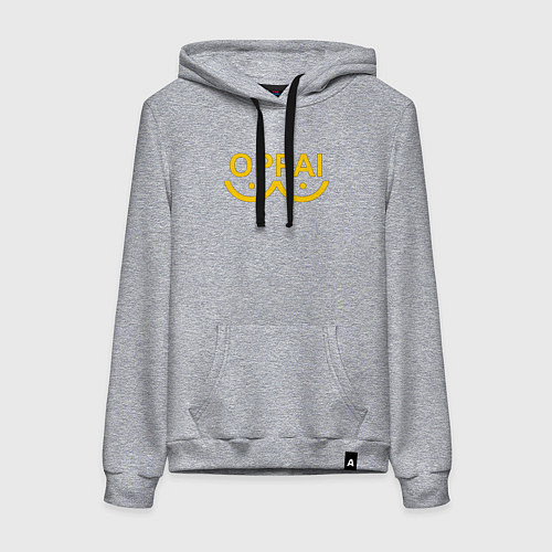 Женская толстовка-худи ONE PUNCH MAN / Меланж – фото 1