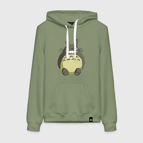 Женская толстовка-худи Тоторо / Авокадо – фото 1