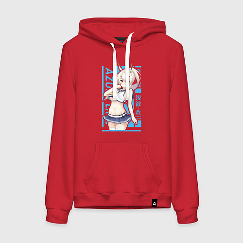 Женская толстовка-худи Аянами / Красный – фото 1