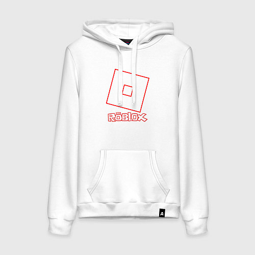 Женская толстовка-худи ROBLOX / Белый – фото 1