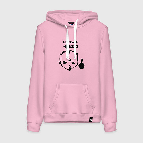 Женская толстовка-худи LIMP BIZKIT / Светло-розовый – фото 1