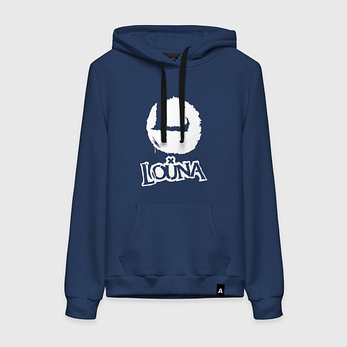 Женская толстовка-худи Louna / Тёмно-синий – фото 1