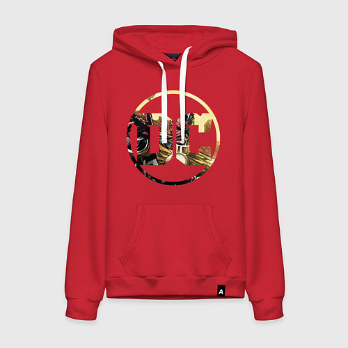 Женская толстовка-худи Sinestro / Красный – фото 1