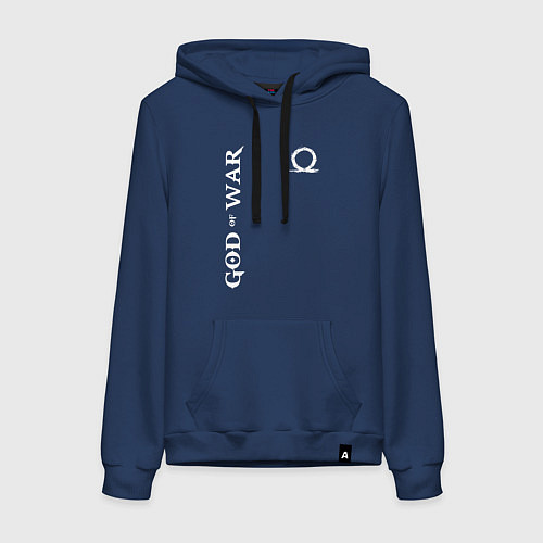 Женская толстовка-худи GOD OF WAR / Тёмно-синий – фото 1