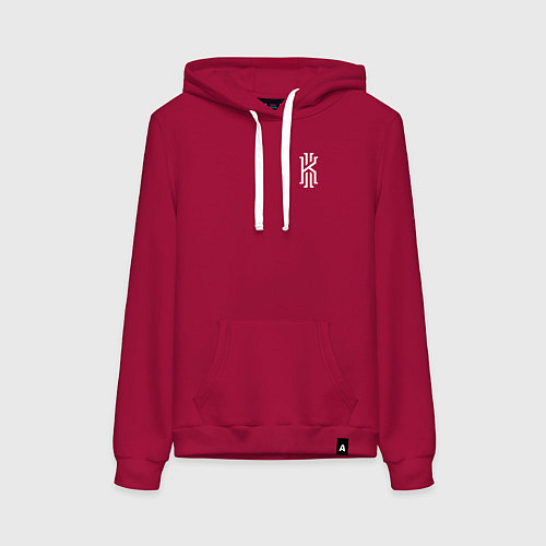 Женская толстовка-худи Кайри Ирвинг / Маджента – фото 1