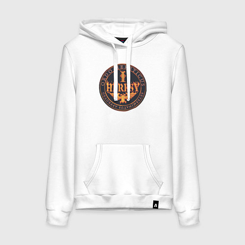 Женская толстовка-худи Ordo hereticus / Белый – фото 1