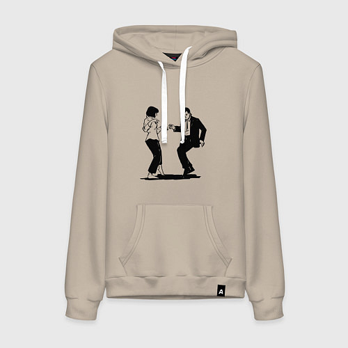 Женская толстовка-худи Грязные танцы Z / Миндальный – фото 1