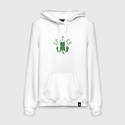 Женская толстовка-худи Boston Celtics / Белый – фото 1