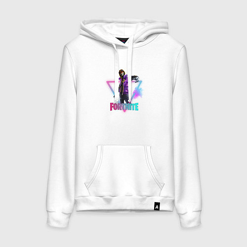 Женская толстовка-худи Фортнайт / Белый – фото 1