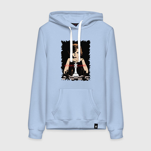 Женская толстовка-худи Ход королевы / Мягкое небо – фото 1