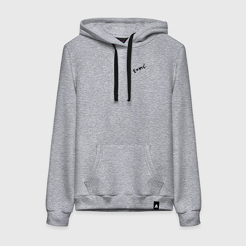 Женская толстовка-худи Dr Stone Emc2 / Меланж – фото 1