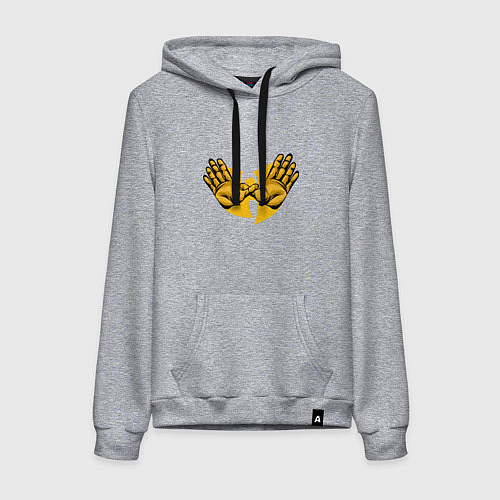 Женская толстовка-худи Wu-Tang Forever / Меланж – фото 1