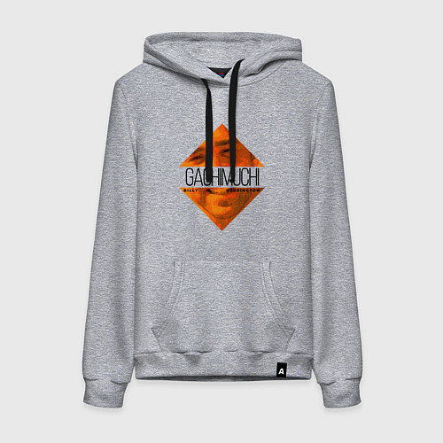 Женская толстовка-худи GACHIMUCHI Billy Herrington / Меланж – фото 1
