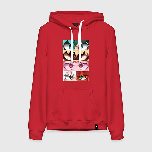 Женская толстовка-худи MY HERO ACADEMIA MHA / Красный – фото 1