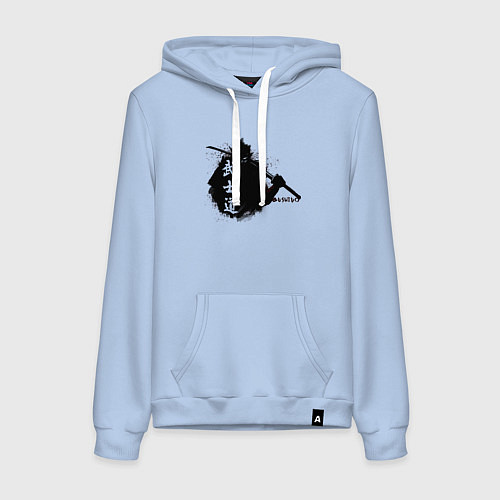 Женская толстовка-худи Busido - путь воина демонического / Мягкое небо – фото 1