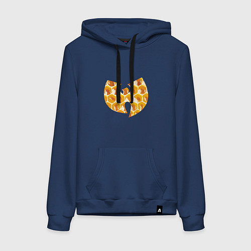 Женская толстовка-худи Wu-Tang Honey / Тёмно-синий – фото 1