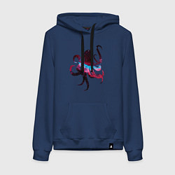 Женская толстовка-худи Space Octopus