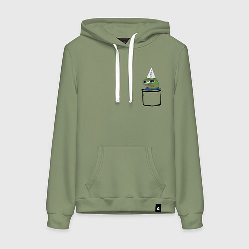 Женская толстовка-худи Pepe tard / Авокадо – фото 1