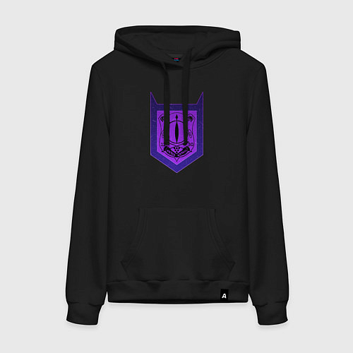 Женская толстовка-худи Babyls Demon School logo / Черный – фото 1