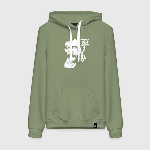 Женская толстовка-худи DDT Юрий Шевчук / Авокадо – фото 1