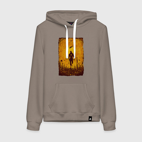 Женская толстовка-худи FREEMAN HALF-LIFE 2 Z / Утренний латте – фото 1