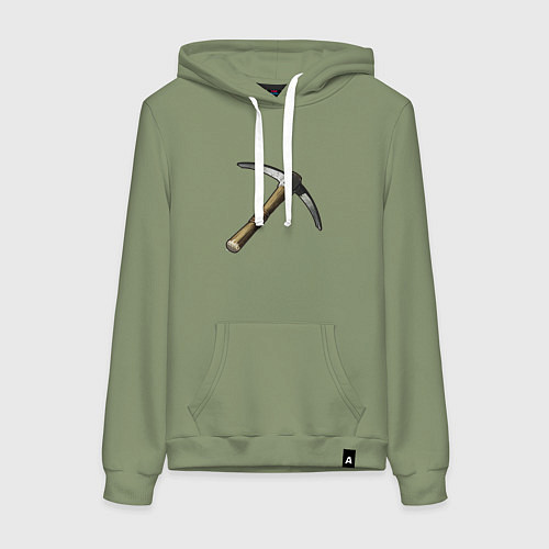 Женская толстовка-худи Кирка из Раста / Авокадо – фото 1