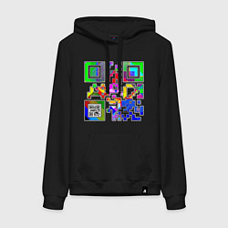 Женская толстовка-худи Color QR