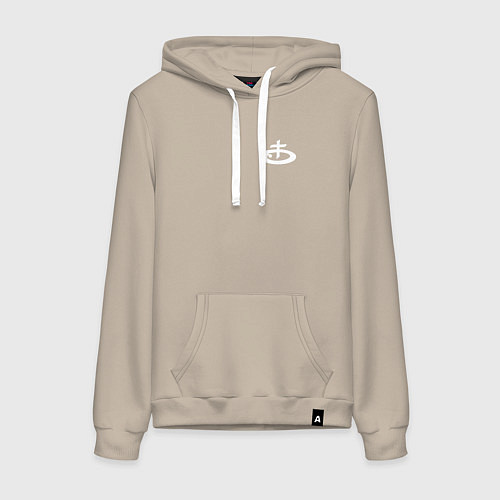 Женская толстовка-худи OBLADAET P7AY3R5 / Миндальный – фото 1