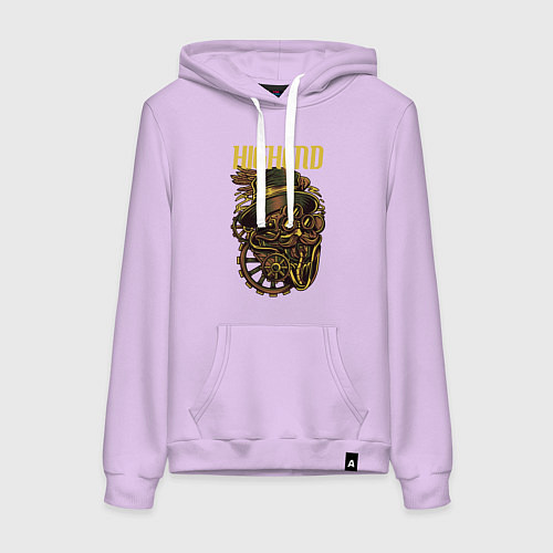 Женская толстовка-худи Высокий уровень / Лаванда – фото 1