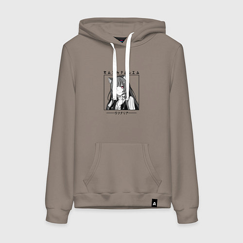 Женская толстовка-худи Рафталия, The Rising of the Shield Hero / Утренний латте – фото 1