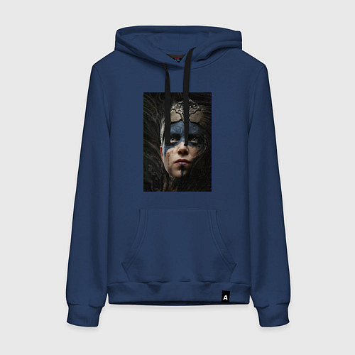 Женская толстовка-худи Hellblade Adventure / Тёмно-синий – фото 1