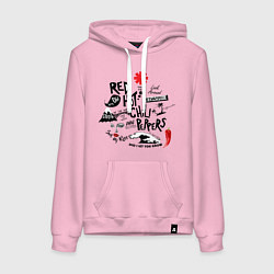 Женская толстовка-худи RHCP альбомы