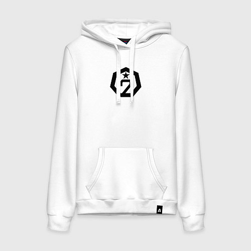 Женская толстовка-худи Got7 mark / Белый – фото 1