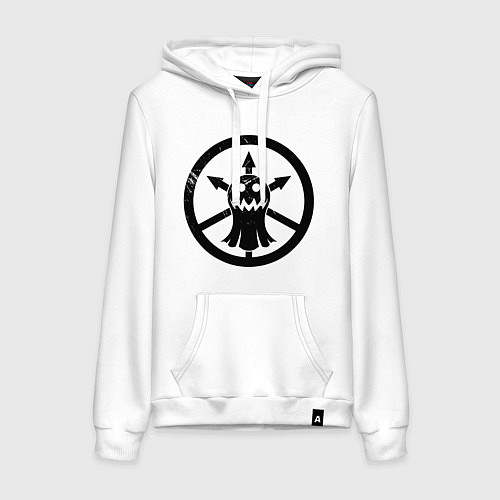 Женская толстовка-худи Мю-13 / Белый – фото 1