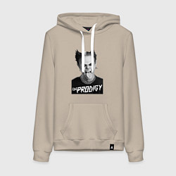 Толстовка-худи хлопковая женская The Prodigy - firestarter, цвет: миндальный