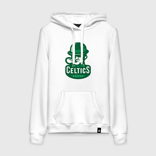 Женская толстовка-худи Celtics Team / Белый – фото 1