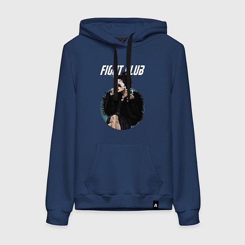 Женская толстовка-худи Helena Bonham Carter / Тёмно-синий – фото 1