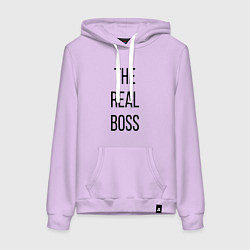 Женская толстовка-худи The real boss!