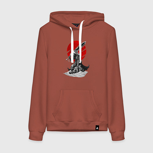 Женская толстовка-худи Guts the Black Swordsman / Кирпичный – фото 1