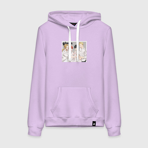 Женская толстовка-худи Дарованные вместе / Лаванда – фото 1