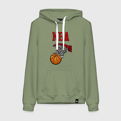 Женская толстовка-худи Basketball - NBA logo