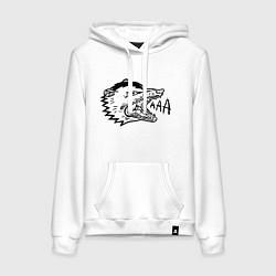 Женская толстовка-худи Орущий опоссум