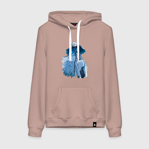 Женская толстовка-худи Прекрасная Ранни - Elden Ring / Пыльно-розовый – фото 1