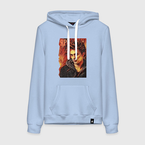 Женская толстовка-худи Роберт Паттинсон - cool dude / Мягкое небо – фото 1