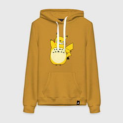 Женская толстовка-худи Тоторо Пика