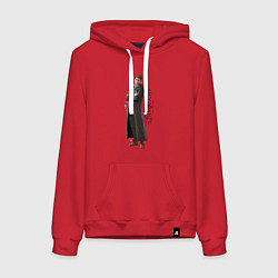 Толстовка-худи хлопковая женская Hogwarts Legacy Sebastian Sallow, цвет: красный